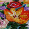 DIY Bead Embroidery Kit "Blooming flowers"