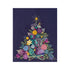 DIY Cross Stitch Kit "Christmas tree" 7.5"x8.7"