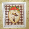 Canvas for bead embroidery "Retro" 6.7"x7.9" / 17.0x20.0 cm