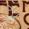 DIY Bead Embroidery Kit "Mocha"