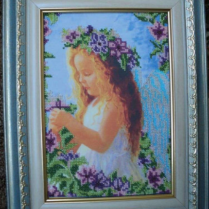 DIY Bead Embroidery Kit "Fortune-telling" 7.9"x11.2" / 20.0x28.5 cm