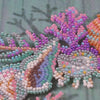 DIY Bead Embroidery Kit "Wreath of shells" 8.7"x11.8" / 22.0x30.0 cm