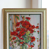 DIY Bead Embroidery Kit "Poppies" 10.0"x13.8" / 25.5x35.0 cm