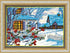 DIY Bead Embroidery Kit "Winter evening" 11.8"x8.4" / 30.0x21.3 cm