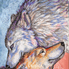 DIY Bead Embroidery Kit "The tenderness" 9.4"x15.0" / 24.0x38.0 cm