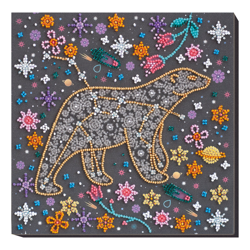 DIY Bead Embroidery Kit "Under the star of hapiness"