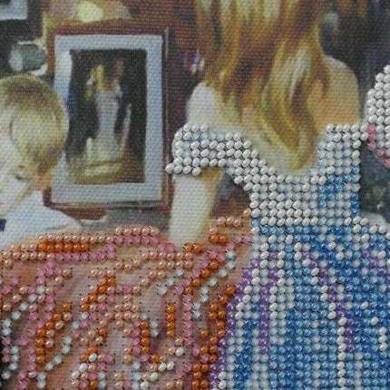 DIY Bead Embroidery Kit "Concert" 16.5"x11.8" / 42.0x30.0 cm