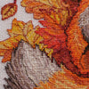 DIY Cross Stitch Kit "First autumn" 9.4"x14.2"