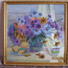 Canvas for bead embroidery "Tea with lemon" 11.8"x11.8" / 30.0x30.0 cm