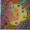 Canvas for bead embroidery "African girl" 7.9"x7.9" / 20.0x20.0 cm