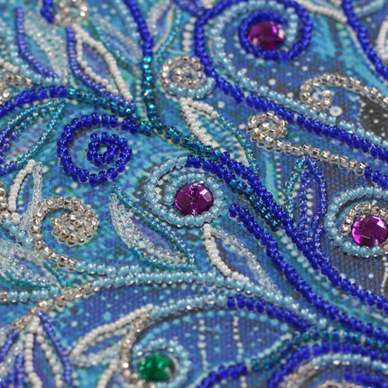 DIY Bead Embroidery Kit "Gate to infinity" 11.8"x16.7" / 30.0x42.5 cm