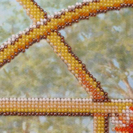 DIY Bead Embroidery Kit "Spring is everywhere-2" 10.2"x13.8" / 26.0x35.0 cm