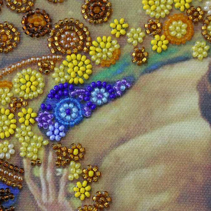DIY Bead Embroidery Kit "Rivers of love" 13.4"x10.2" / 34.0x26.0 cm