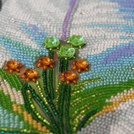 DIY Bead Embroidery Kit "Princess of the flora" 15.7"x11.8" / 40.0x30.0 cm
