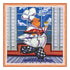 DIY Bead Embroidery Kit "Cheer cook"  5.9"x5.9" / 15.0x15.0 cm