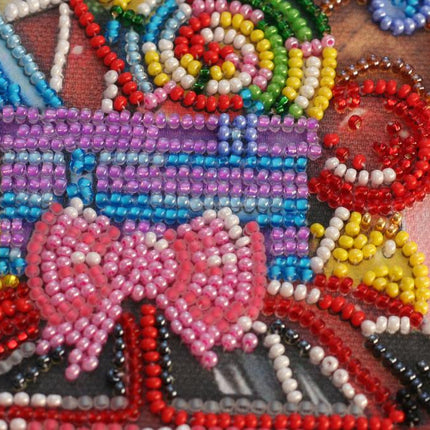 DIY Bead Embroidery Kit "Gift Machine"