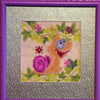 DIY Bead Embroidery Kit "Snail"  5.9"x5.9" / 15.0x15.0 cm