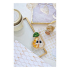 Beadwork kit for creating brooch 