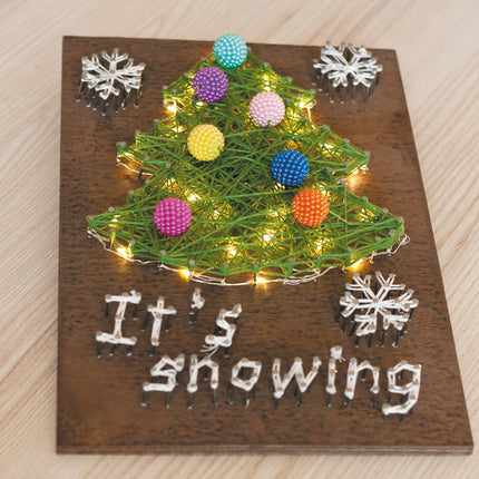 String Art Creative DIY Kit "Coffee" 7.5"x11.4" / 19.0x29.0 cm