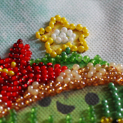 DIY Bead Embroidery Kit "Gifts for everyone"  5.9"x5.9" / 15.0x15.0 cm