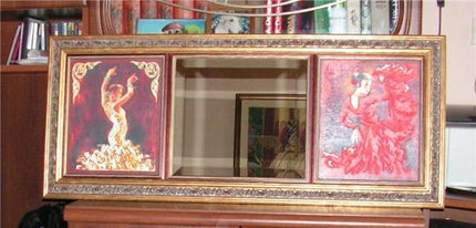 DIY Bead Embroidery Kit "Catherine" 9.1"x11.0" / 23.0x28.0 cm
