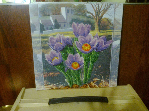 Canvas for bead embroidery 