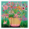 Canvas for bead embroidery "My garden" 7.9"x7.9" / 20.0x20.0 cm