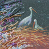 DIY Bead Embroidery Kit "Nest" 10.6"x13.8" / 27.0x35.0 cm