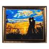 DIY Bead Embroidery Kit "Date at the Sunset" 11.0"x13.4" / 28.0x34.0 cm