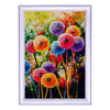 DIY Bead Embroidery Kit "Rainbow Dundelions" 14.6"x9.8" / 37.0x25.0 cm