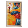 DIY Bead Embroidery Kit "Jolly Umbrellas" 15.4"x9.1" / 39.0x23.0 cm