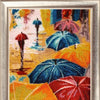 DIY Bead Embroidery Kit "Jolly Umbrellas" 15.4"x9.1" / 39.0x23.0 cm