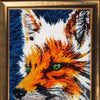 DIY Bead Embroidery Kit "Fox" 15.4"x7.5" / 39.0x19.0 cm