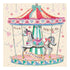 Canvas for bead embroidery "Carousel of happiness" 7.9"x7.9" / 20.0x20.0 cm