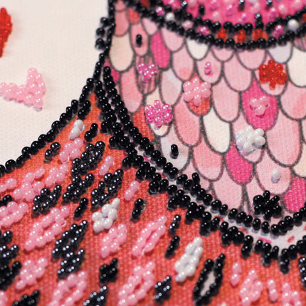 DIY Bead Embroidery Kit "Enamored"