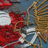 DIY Bead Embroidery Kit "On the way to  the dream" 11.8"x16.1" / 30.0x41.0 cm
