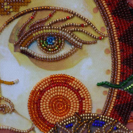 DIY Bead Embroidery Kit "s Sunny Windly" 11.8"x16.1" / 30.0x41.0 cm