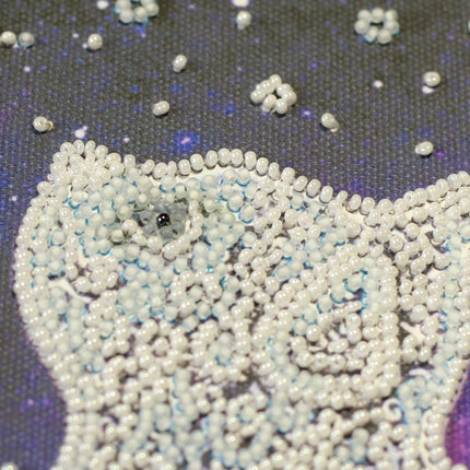 DIY Bead Embroidery Kit "Star cat"