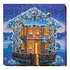 DIY Bead Embroidery Kit "Winter night" 11.8"x11.8" / 30.0x30.0 cm