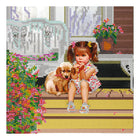Canvas for bead embroidery 