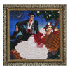 DIY Bead Embroidery Kit "Night Serenade" 10.2"x10.6" / 26.0x27.0 cm