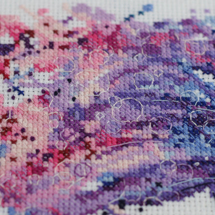 DIY Cross Stitch Kit "Cha-cha-cha" 9.4"x12.2"
