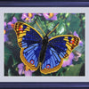 DIY Bead Embroidery Kit "Butterfly" 9.8"x12.6" / 25.0x32.0 cm