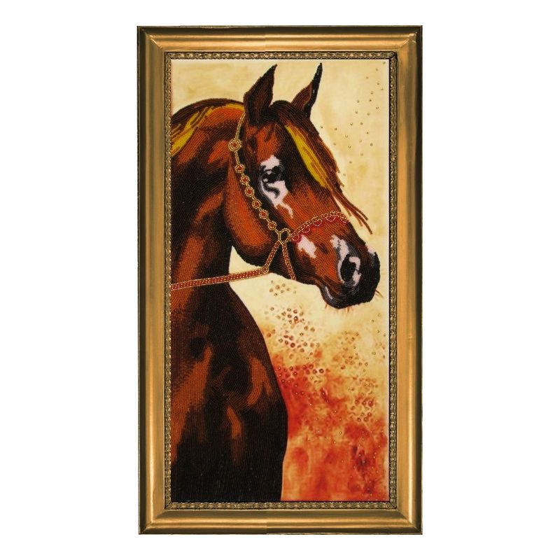 DIY Bead Embroidery Kit "Almaz" 19.7"x9.8" / 50.0x25.0 cm