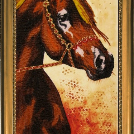 DIY Bead Embroidery Kit "Almaz" 19.7"x9.8" / 50.0x25.0 cm