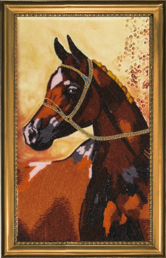 DIY Bead Embroidery Kit "Astra" 14.2"x8.3" / 36.0x21.0 cm