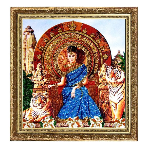 DIY Bead Embroidery Kit "Shantie" 11.0"x10.6" / 28.0x27.0 cm