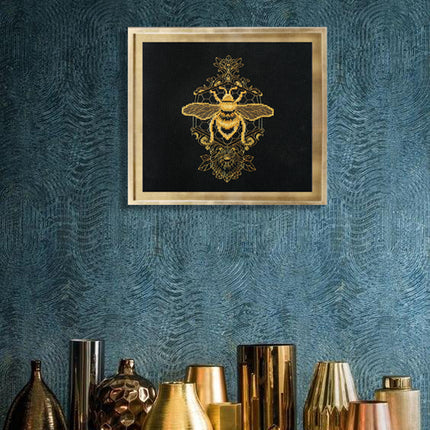 DIY Cross Stitch Kit "Golden bee" 5.5"x7.1"
