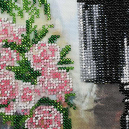 DIY Bead Embroidery Kit "Concert" 16.5"x11.8" / 42.0x30.0 cm