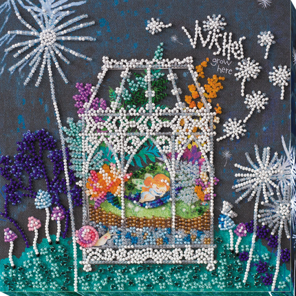 DIY Bead Embroidery Kit "The cradle of dreams"